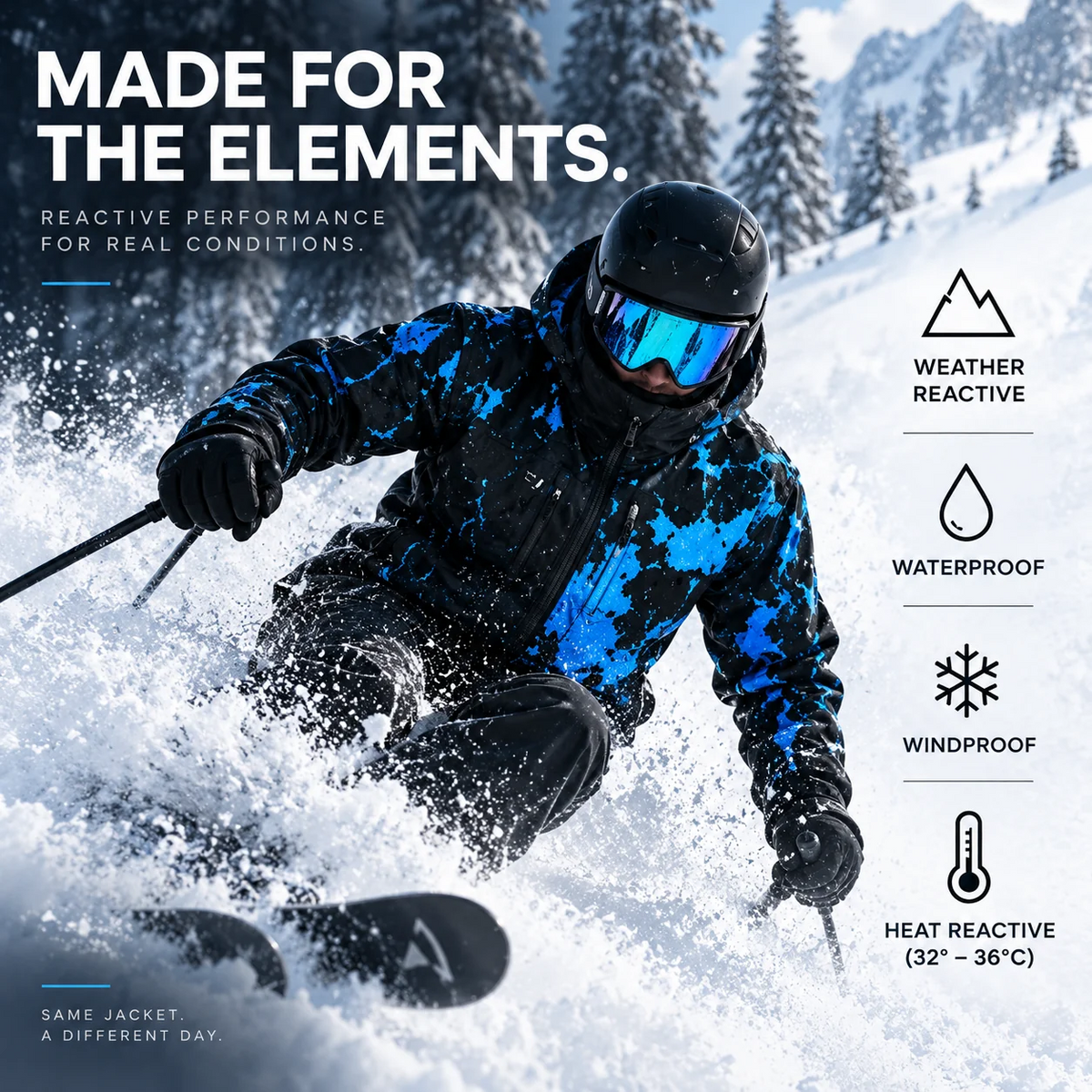 SNOWBLOOM™ Reactive Jacket