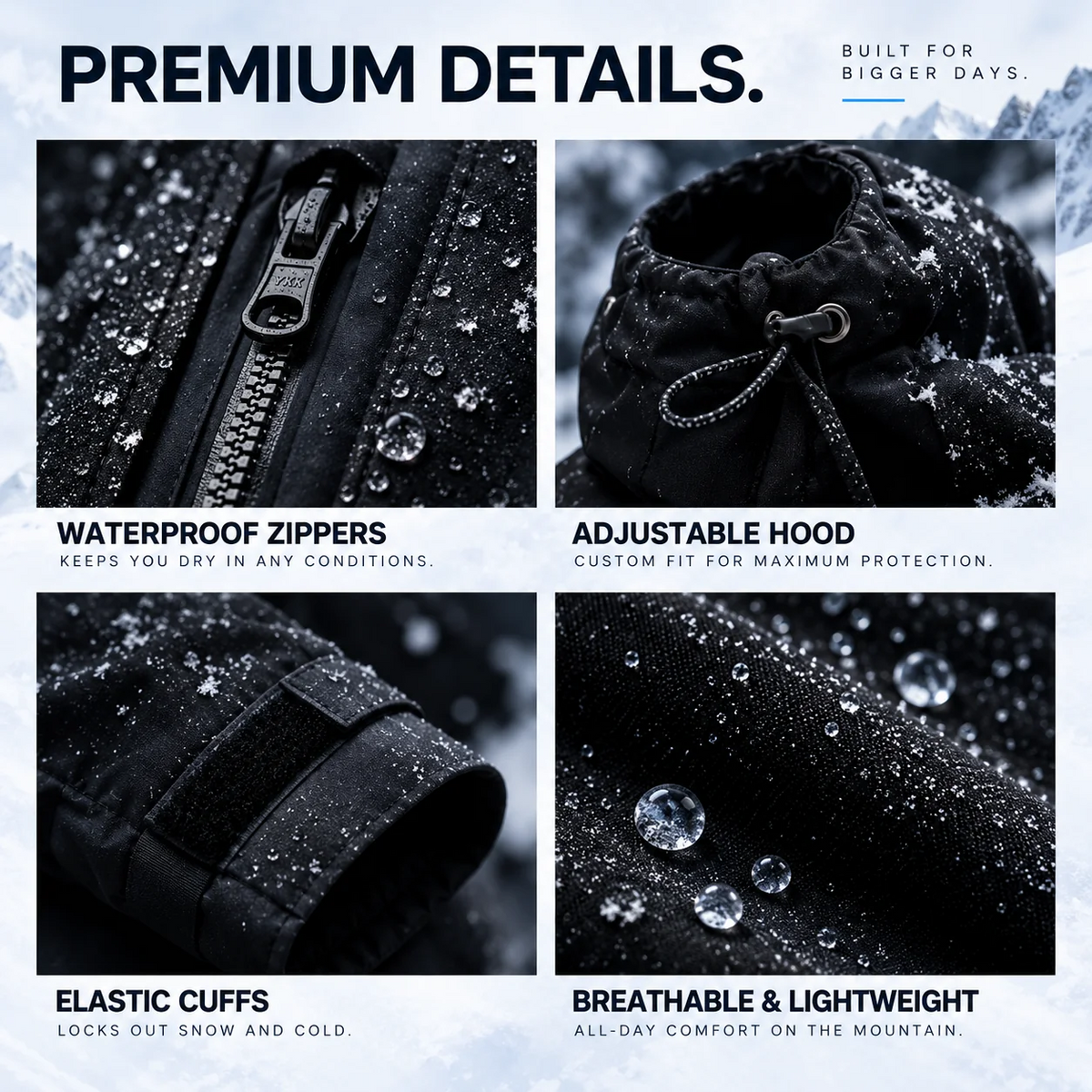 SNOWBLOOM™ Reactive Jacket